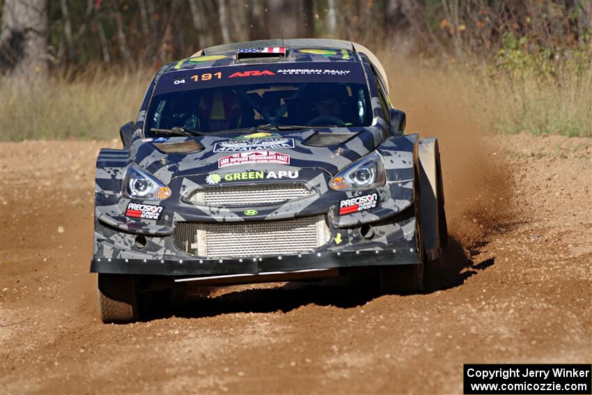 Alastair Scully / Stefan Trajkov Mitsubishi Mirage RS on SS12, Two Mile Creek II.