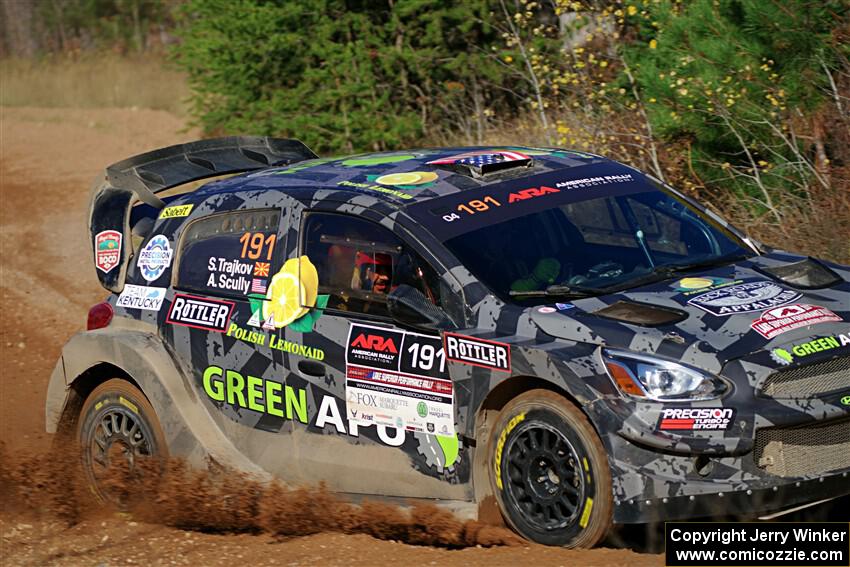Alastair Scully / Stefan Trajkov Mitsubishi Mirage RS on SS12, Two Mile Creek II.