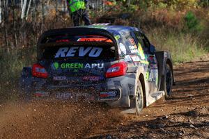 Alastair Scully / Stefan Trajkov Mitsubishi Mirage RS on SS12, Two Mile Creek II.