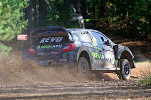 Alastair Scully / Stefan Trajkov Mitsubishi Mirage RS on SS12, Two Mile Creek II.