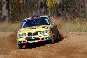 Matt Nykanen / Lars Anderson BMW 328i on SS12, Two Mile Creek II.