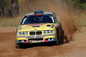 Matt Nykanen / Lars Anderson BMW 328i on SS12, Two Mile Creek II.