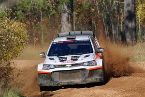 Arek Bialobrzeski / Aris Mantopoulos Chevy Sonic LS on SS12, Two Mile Creek II.