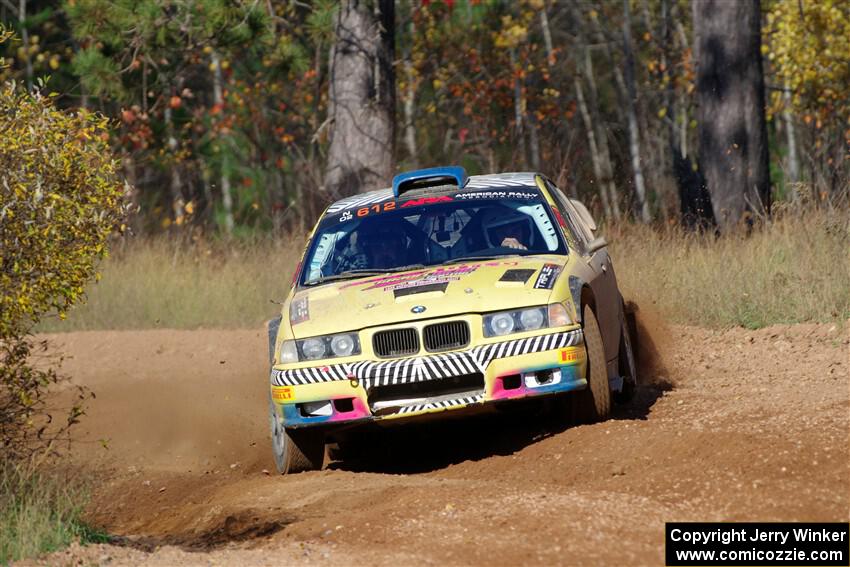 Matt Nykanen / Lars Anderson BMW 328i on SS12, Two Mile Creek II.