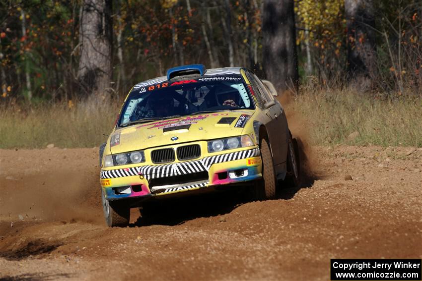 Matt Nykanen / Lars Anderson BMW 328i on SS12, Two Mile Creek II.