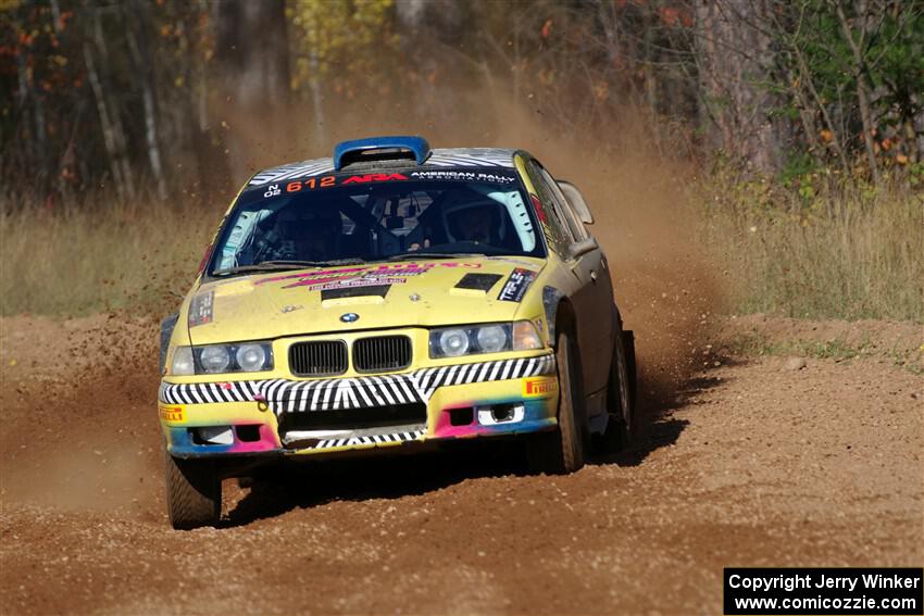 Matt Nykanen / Lars Anderson BMW 328i on SS12, Two Mile Creek II.
