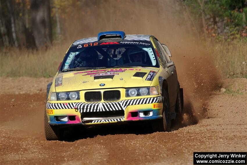 Matt Nykanen / Lars Anderson BMW 328i on SS12, Two Mile Creek II.