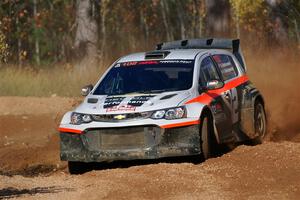 Arek Bialobrzeski / Aris Mantopoulos Chevy Sonic LS on SS12, Two Mile Creek II.