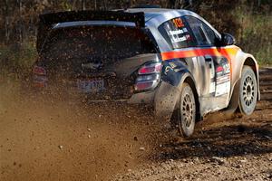 Arek Bialobrzeski / Aris Mantopoulos Chevy Sonic LS on SS12, Two Mile Creek II.