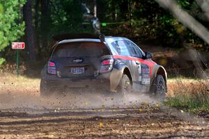 Arek Bialobrzeski / Aris Mantopoulos Chevy Sonic LS on SS12, Two Mile Creek II.