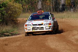 Richard Donovan / Greg Donovan Subaru Impreza on SS12, Two Mile Creek II.