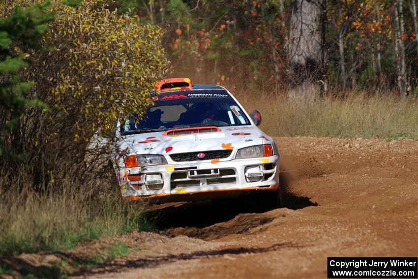 Richard Donovan / Greg Donovan Subaru Impreza on SS12, Two Mile Creek II.