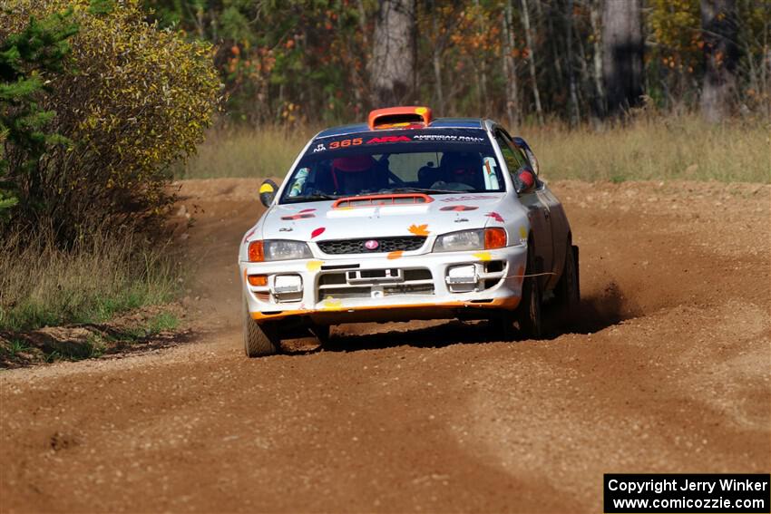 Richard Donovan / Greg Donovan Subaru Impreza on SS12, Two Mile Creek II.