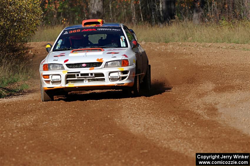 Richard Donovan / Greg Donovan Subaru Impreza on SS12, Two Mile Creek II.