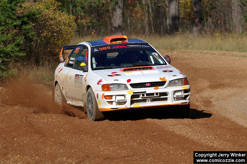 Richard Donovan / Greg Donovan Subaru Impreza on SS12, Two Mile Creek II.