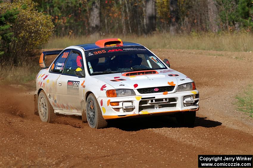 Richard Donovan / Greg Donovan Subaru Impreza on SS12, Two Mile Creek II.
