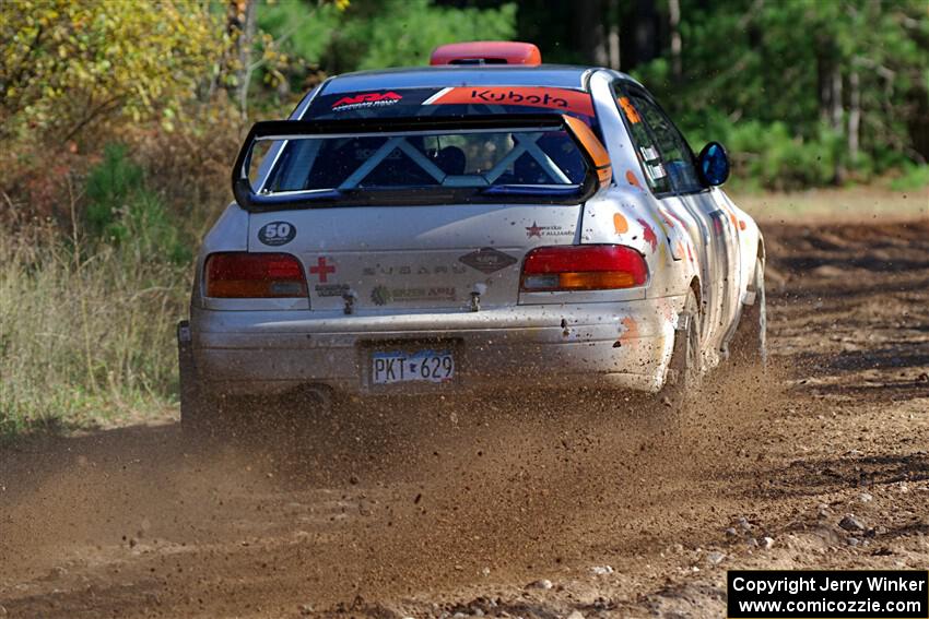 Richard Donovan / Greg Donovan Subaru Impreza on SS12, Two Mile Creek II.
