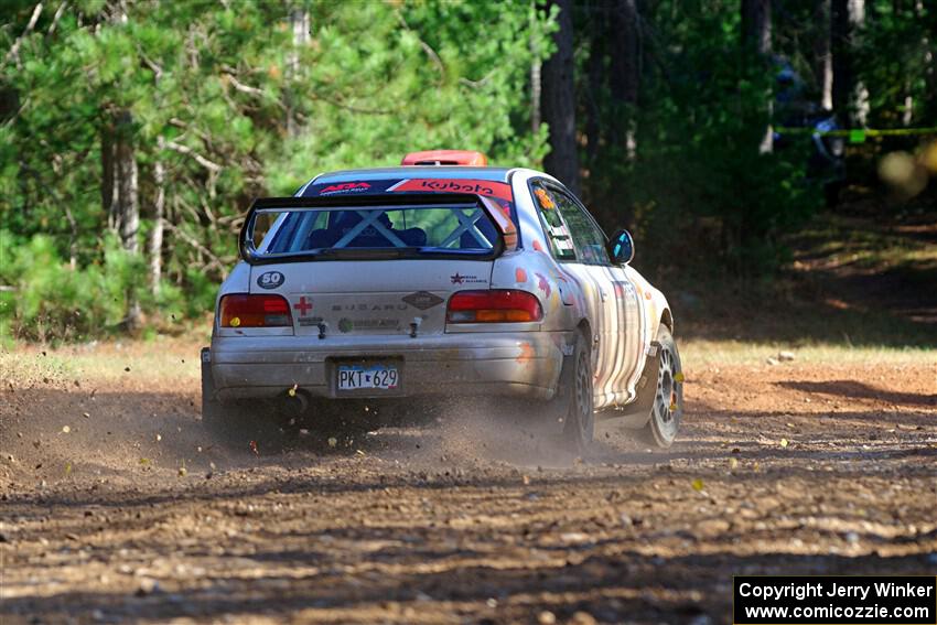 Richard Donovan / Greg Donovan Subaru Impreza on SS12, Two Mile Creek II.