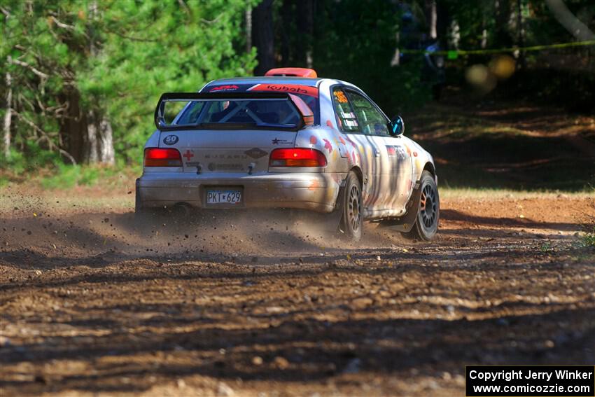 Richard Donovan / Greg Donovan Subaru Impreza on SS12, Two Mile Creek II.