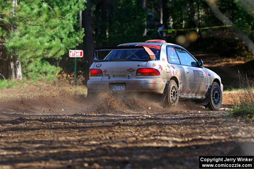Richard Donovan / Greg Donovan Subaru Impreza on SS12, Two Mile Creek II.
