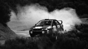 Ralph Kosmides	 / Jimmy Brandt Subaru WRX on the practice stage