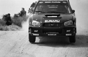 Ramana Lagemann / Michael Orr Subaru WRX STi on the practice stage