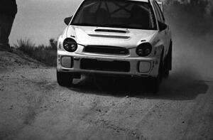 Doug Havir / Scott Putnam Subaru WRX STi on the practice stage