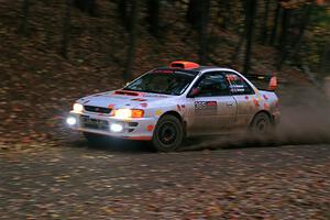 Richard Donovan / Greg Donovan Subaru Impreza on SS15, Mount Marquette.