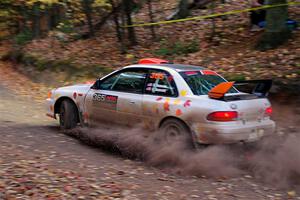 Richard Donovan / Greg Donovan Subaru Impreza on SS15, Mount Marquette.