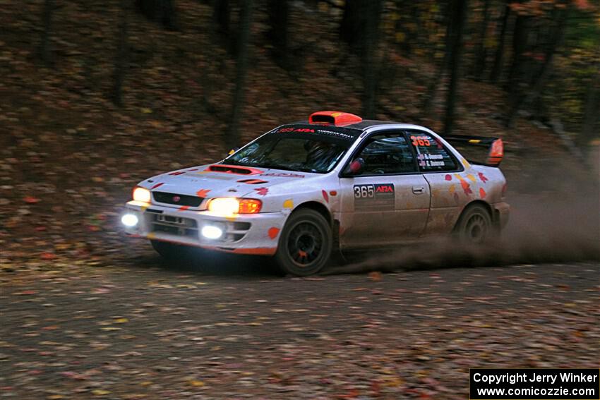 Richard Donovan / Greg Donovan Subaru Impreza on SS15, Mount Marquette.