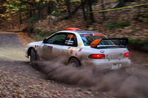 Richard Donovan / Greg Donovan Subaru Impreza on SS15, Mount Marquette.