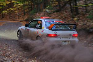 Richard Donovan / Greg Donovan Subaru Impreza on SS15, Mount Marquette.