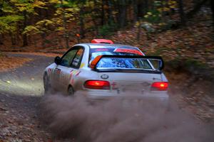 Richard Donovan / Greg Donovan Subaru Impreza on SS15, Mount Marquette.