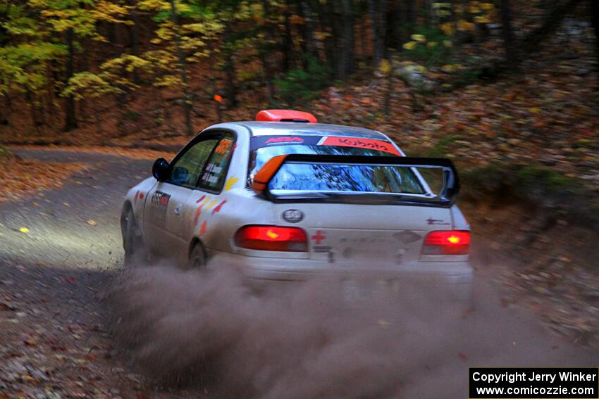 Richard Donovan / Greg Donovan Subaru Impreza on SS15, Mount Marquette.