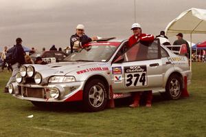 Leon Styles / John Dillon Mitsubishi Lancer Evo 6 at Parc Expose