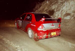 David Higgins / Daniel Barritt Mitsubishi Lancer Evo 8 on SS3