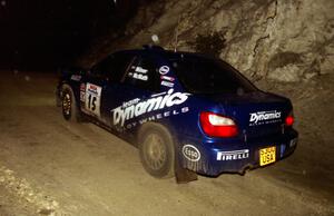 Jonny Milner / Duncan McMath Subaru WRX on SS3