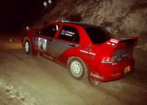 Lauchlin O'Sullivan / Christian Edstrom Mitsubishi Lancer Evo 8 on SS3