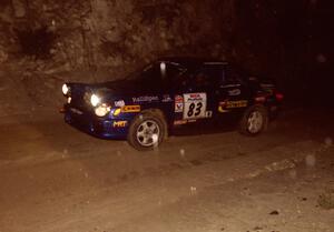 Mark Utecht / Jeff Secor Subaru WRX on SS3