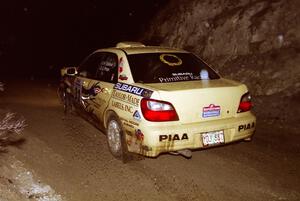 Paul Eklund / Jeff Price Subaru WRX on SS3