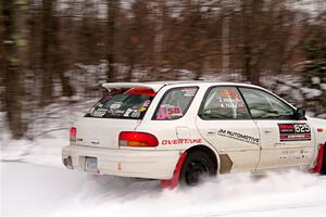 Aidan Hicks / John Hicks Subaru Impreza Wagon on SS1, Nemadji Trail East I.