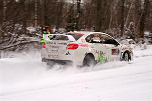 Jamey Randall / Andrew Rausch Subaru WRX on SS1, Nemadji Trail East I.