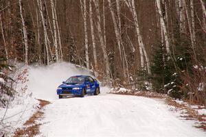Connor Himes / Elliot Prusi Subaru Impreza on SS1, Nemadji Trail East I.