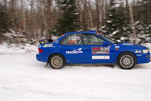 Connor Himes / Elliot Prusi Subaru Impreza on SS1, Nemadji Trail East I.