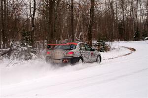 Peter Farrow / Jackson Sedivy Subaru WRX on SS1, Nemadji Trail East I.