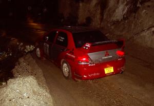 David Higgins / Daniel Barritt Mitsubishi Lancer Evo 8 on SS6