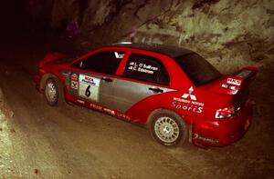 Lauchlin O'Sullivan / Christian Edstrom Mitsubishi Lancer Evo 8 on SS6