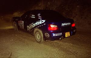 Jonny Milner / Duncan McMath Subaru WRX on SS6