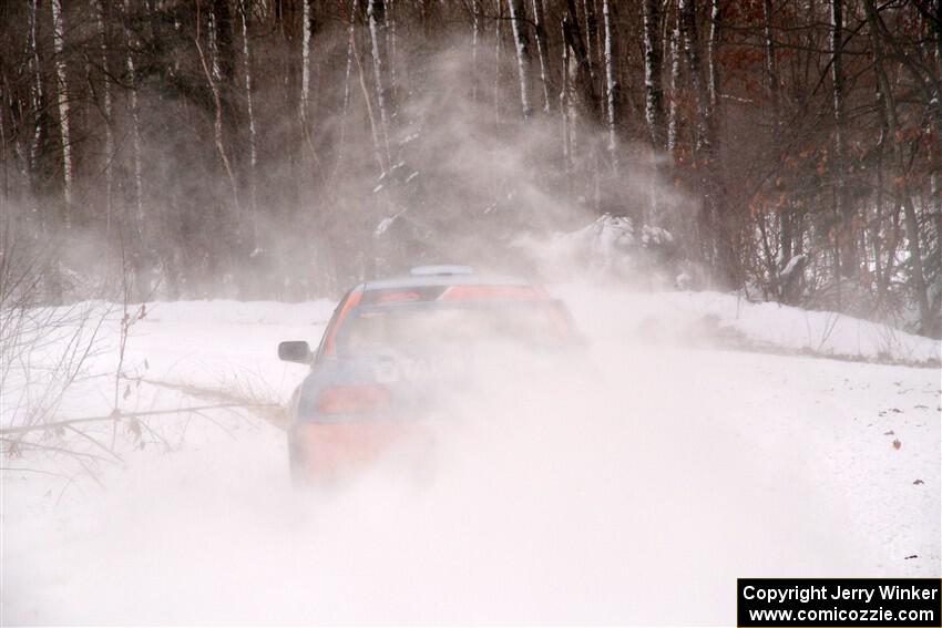 Tyler Matalas / Jake Robinson Subaru Impreza LX on SS1, Nemadji Trail East I.