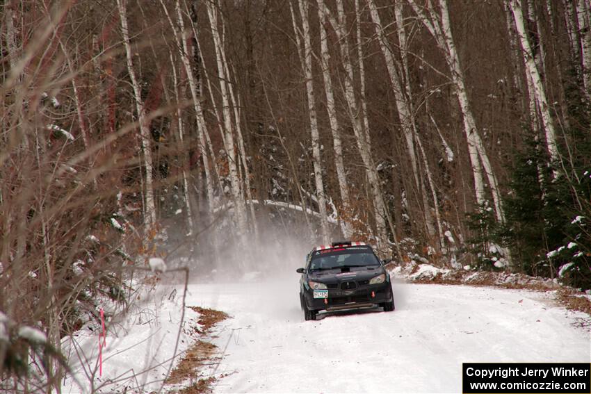 Matt James / Jackie James Subaru Impreza on SS1, Nemadji Trail East I.